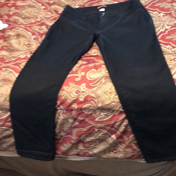 Black lightweight jeans Size 14 - Picture 1 of 10